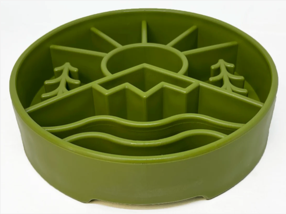 Great Outdoors eBowl - Slow Feeder Dog Bowl & Enrichment | USA Made