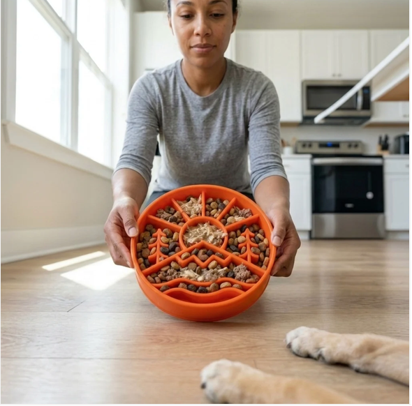 Great Outdoors eBowl - Slow Feeder Dog Bowl & Enrichment | USA Made