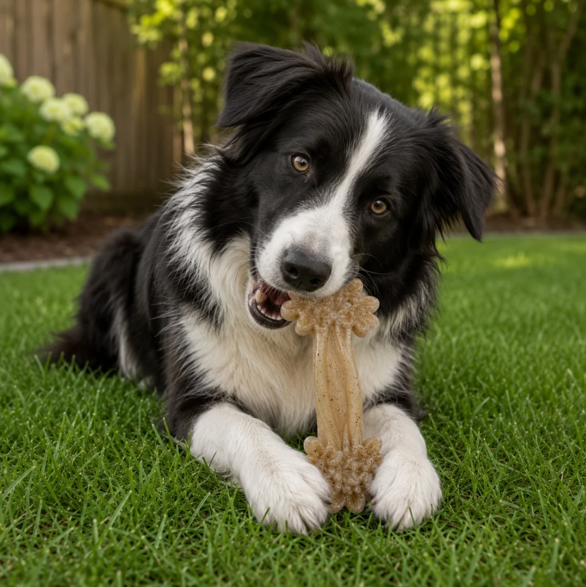 Daisy Bone Nylon Dog Toy for Aggressive Chewers | Durable | USA Made