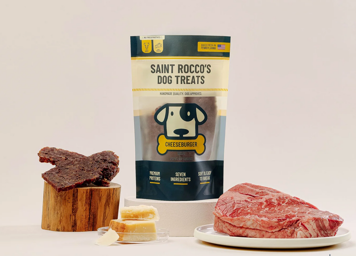 Cheeseburger Treats - 8 oz Saint Rocco's Treats
