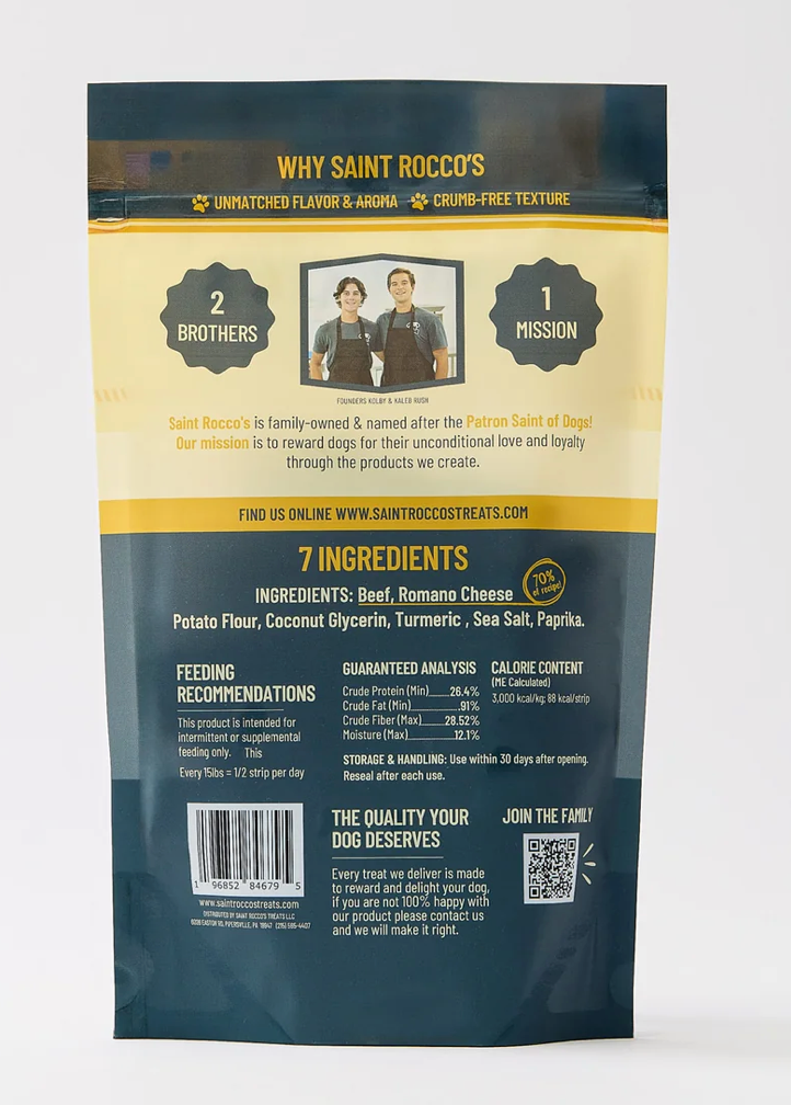Cheeseburger Treats - 8 oz Saint Rocco's Treats
