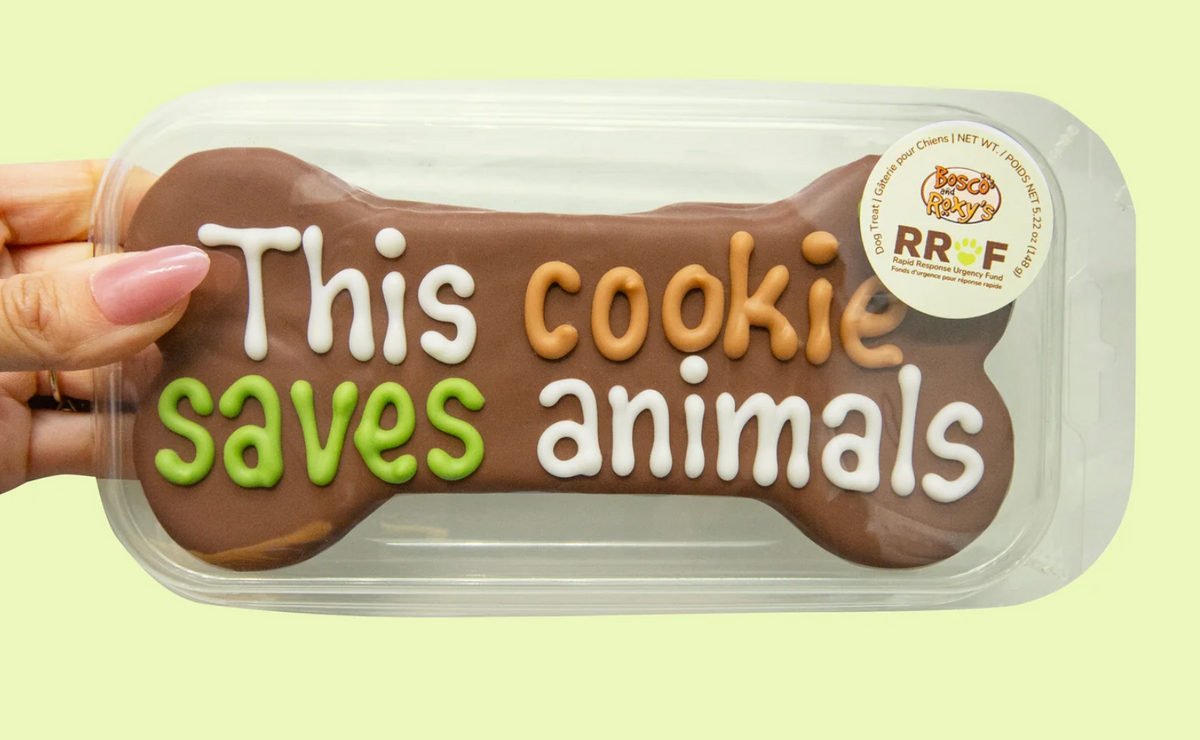 Prepackaged This Cookie Saves Animals | RRUF