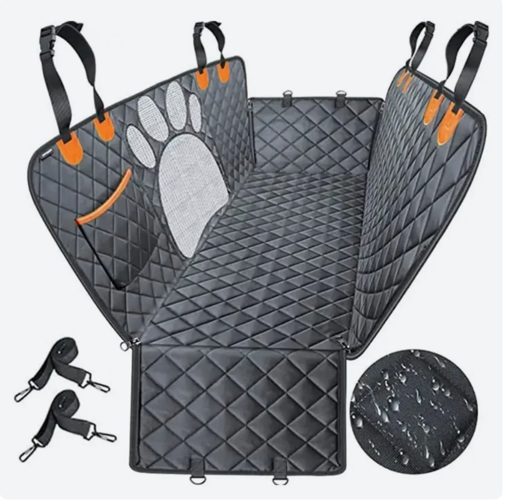 Waterproof Backseat Pet Hammock Car Protector Dog Car Seat Cover