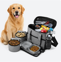 Portable Pet Travel Storage Bag Food Container Treat Pouch for Outdoor Dogs and Cats