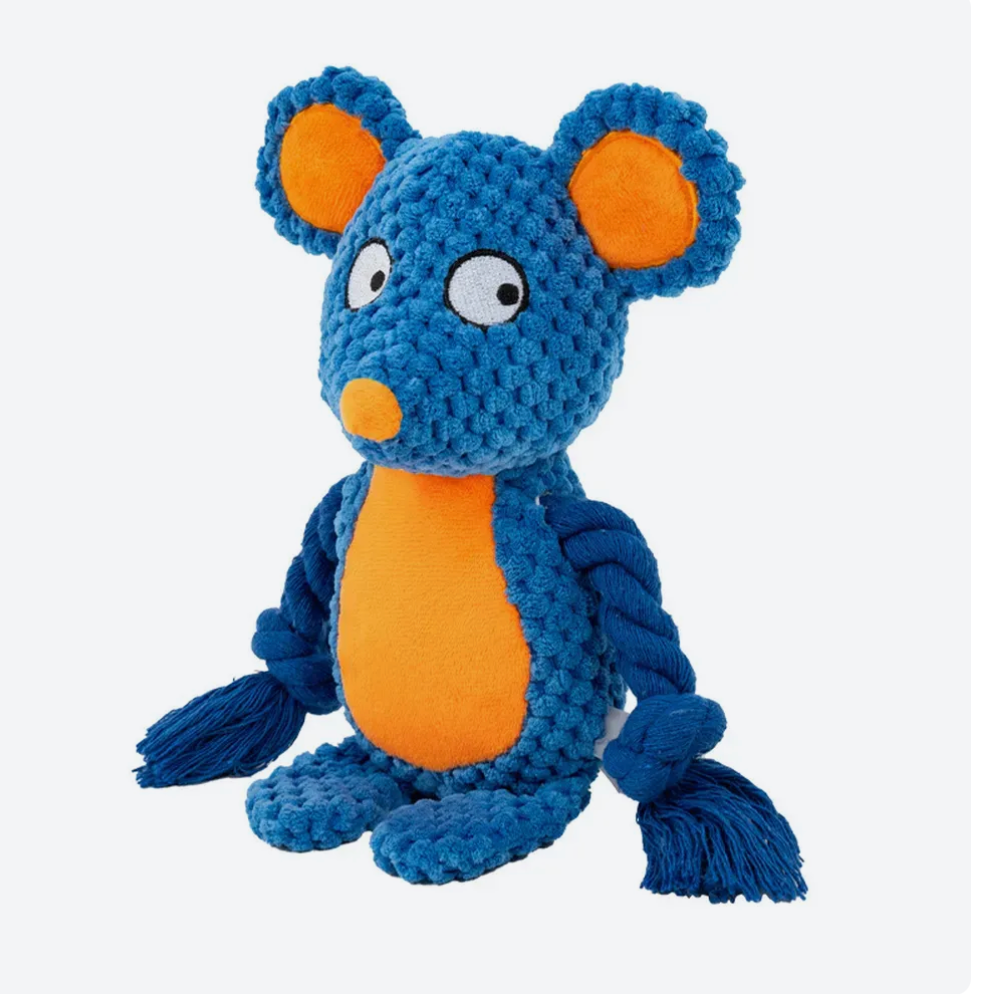 Tear-Resistant Squeaky Toys with Crinkle Rope for Bulk Resale