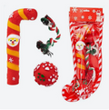 Christmas Dog Toy Gift Set Rope and Candy Cane