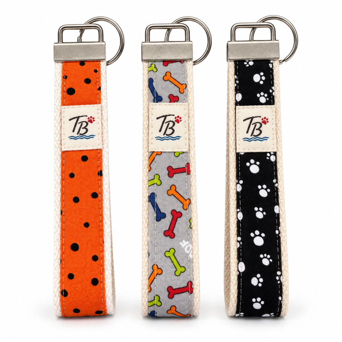 Handmade Wristlet Keychain